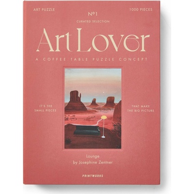 ART LOVER LOUNGE Printworks 1000 dielov