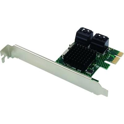 Conceptronic PCI Express карта 4 портов SATA III адаптер вътрешен (EMRICK03GNEUEVERSION)