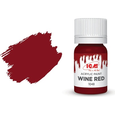 ICM Farba Wine Red 12ml