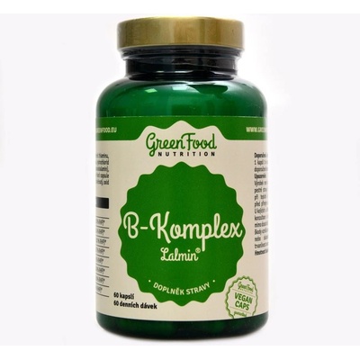 GreenFood B-Komplex Lalmin 60 kapsúl