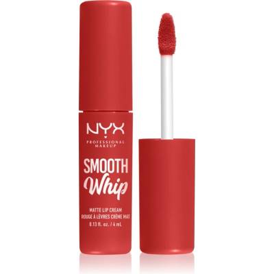 NYX Cosmetics Smooth Whip Matte Lip Cream кадифено червило с изглаждащ ефект цвят 05 Parfait 4ml