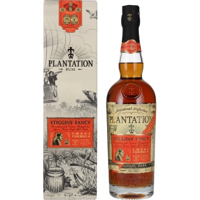 Plantation Stiggins Fancy Pineapple Smoky Formula LE 40% 0,7 l (holá láhev)