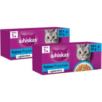 Whiskas Adult 160x Rybie pochúťky v želé 85 g