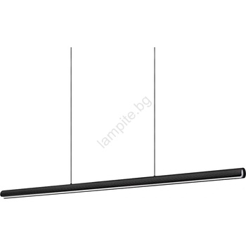Ideal Lux - Димируем LED пендант на кабел DORICA LED/35W/230V CRI 90 140 см черен (ID366401)
