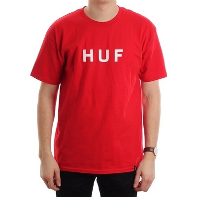 HUF ORIGINAL LOGO TEE Red