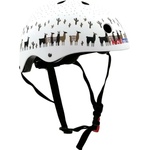 Kiddimoto Детска каска - Floral Llama (KMH105M)