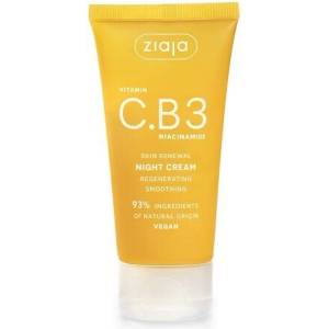 Ziaja VITAMIN C. B3 Успокояващ нощен крем за лице, 50ml (15937)