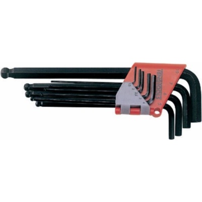 Teng Tools Sada imbus ových klíčů typu L 1,5 - 10 mm s kuličkou 9 dílů 117240101