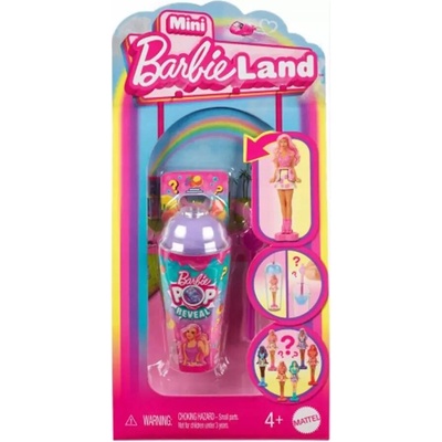 Barbie Mini BarbieLand Pop Reveal Mini Bábika HYM26