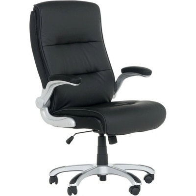 Bittel Президентски стол Carmen 6106, до 120кг, еко кожа, полипропиленова база, люлеещ механизъм, Tilt tension механизъм, коригиране височина, газов амортисьор, черен (bt-3520053)