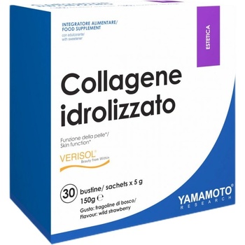 Yamamoto Collagene Idrolizzato | Hydrolized Collagen [30 x 5 грама] Дива ягода