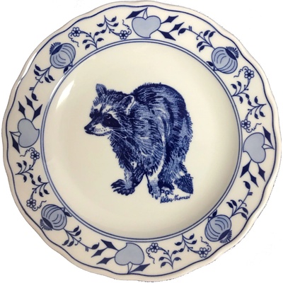 Cibulák Tanier plytký 24cm MÝVAL Originálny Český Porcelán Dubí