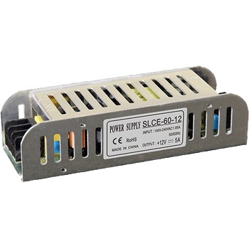 ELMARK Led ДРАЙВЕР setdc 60w 230vac/ 12vdc ip20 slim (99setdc60ip20s)