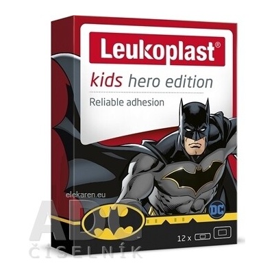 BSN Medical GmbH LEUKOPLAST KIDS HERO BATMAN 12 ks