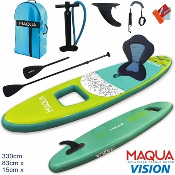 Maqua Надуваем стендъп падъл борд Maqua Vision Kayak Kit 10'8 (SUP00019)
