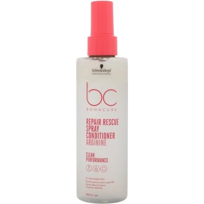 Schwarzkopf BC Bonacure Repair Rescue Arginine Spray Conditioner 200 ml балсам без отмиване за увредена коса за жени