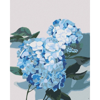 zuty Malování Podle Čísel Hortenzie 2 Myroslava Voloschuk 80 x 100 Cm Plátno Rám