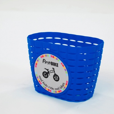 First Bike košík na řídítka modrý – Sleviste.cz