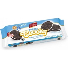 Coppenrath Čokoládové sušenky bez lepku a bez laktózy s vanilkovou náplní 300 g