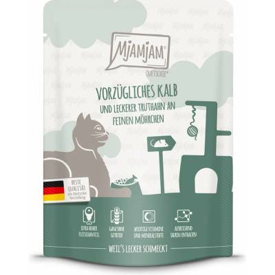 MjAMjAM Quetschie telecí a krocan s mrkví 24 × 300 g