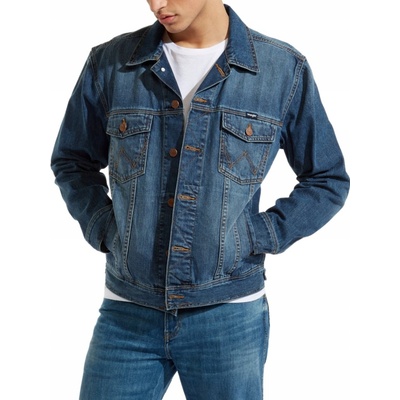 Wrangler pánska džínsová bunda bez kapucne 124MJ Western