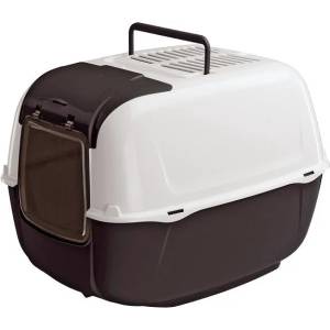 Ferplast Котешка тоалет PRIMA CABRIO черна - 39, 5 x 52, 5 x 38 см