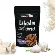 WormUP Lahodné cvrčky cesnak 80 g