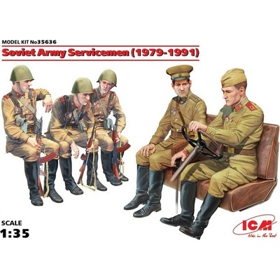 ICM Soviet Army Servicemen 19791991 1:35