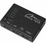 Media-Tech HDMI Switch Media-Tech 5xHDMI Switch 4K MT5207