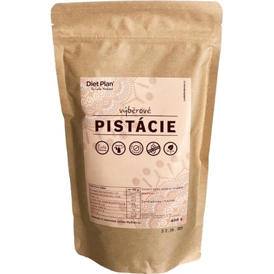 Diet Plan Pistácie výběrové loupané 400 g