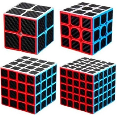 Rubikova kostka MoYu Cube gift box 4 kusy černá