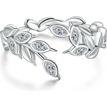 Mabell Dámský stříbrný prsten OLIVE CZ221BSR135C45