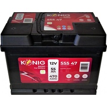 König Basic K55547 12V 55Ah 470A