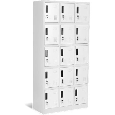 Carmen Метален шкаф Carmen CR-1245 K сив