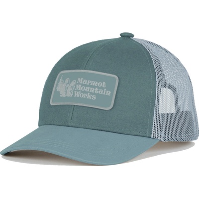 Marmot Retro Trucker Hat Цвят: зелен