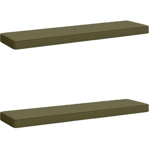 vidaXL Калъфи за пейки, 2 части VUGHT 2 pcs 100% полиестер (950473)