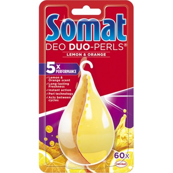 Somat Deo Duo-Perls osviežovač do umývačky riadu citrón pomaranč 17 g