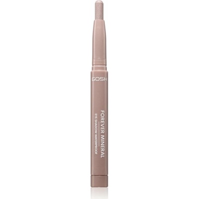 Gosh Forever Mineral Shimmer trblietavé očné tiene v ceruzke 007 Silver Rose 1,4 g