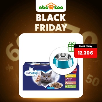 PreVital kura teľa losos pečeň v omáčke 40 x 100 g