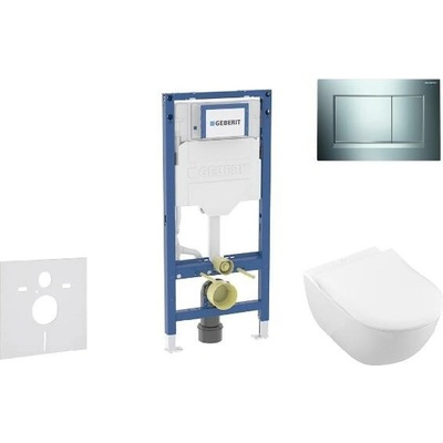 Geberit Duofix s tlačidlom Sigma30 SANI11CK1113