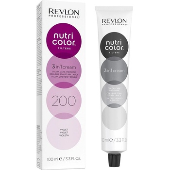 Revlon Nutri Color Filters Barevná maska na vlasy 200 Violet 100 ml