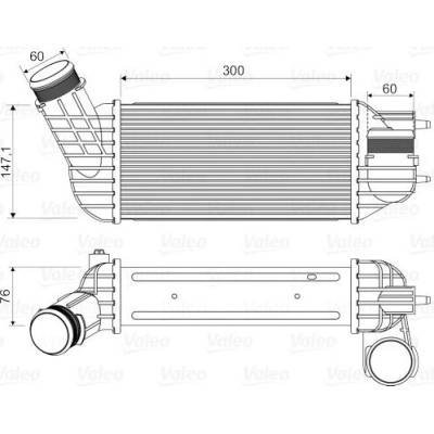 Chladič turba VALEO 818345