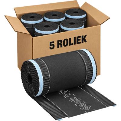 Eurovent Roll Ecco Hrebeňový pás 31 cm x 5 m RAL 7021 antracit 5 ks