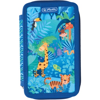 Herlitz Несесер с пособия Herlitz - Jungle Safari, 3 ципа (50049301)
