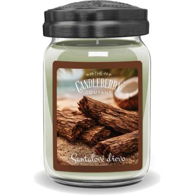 Candleberry Candle Santalové dřevo 624 g