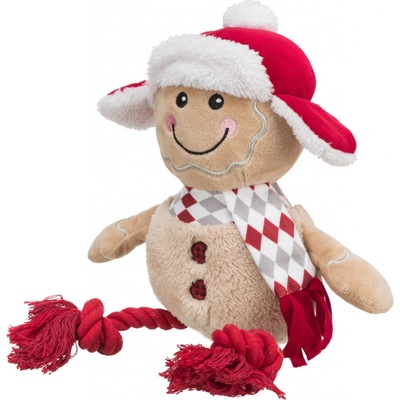 Xmas GINGERBREAD perníček so zvukom plyš bavlna 34 cm