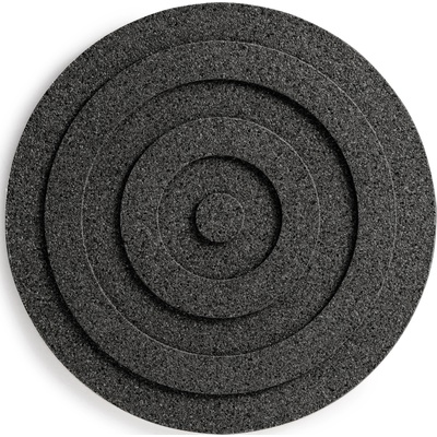 Born in Sweden Подложка за горещи съдове Circles корк черна (7340231)