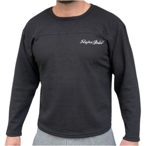 Stefan Botev Рег-Топ Дълъг Ръкав - Черен / Rag Top Long Sleeve - Black XXL