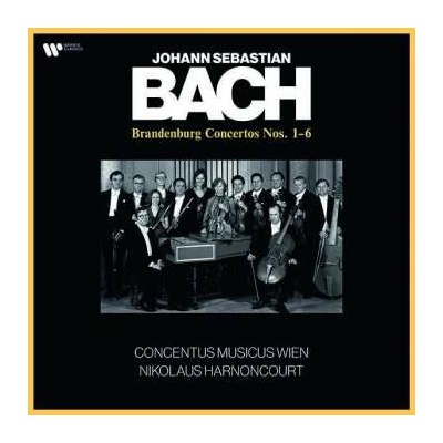 2 Johann Sebastian Bach: Brandenburg Concertos Nos. 1-6 LP