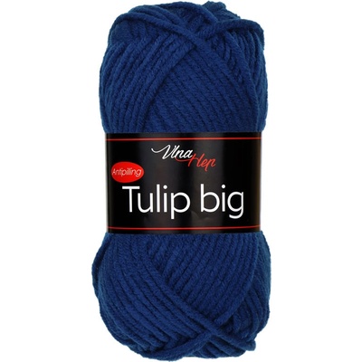 Vlna-hep Tulip big 41277 tmavě modrá